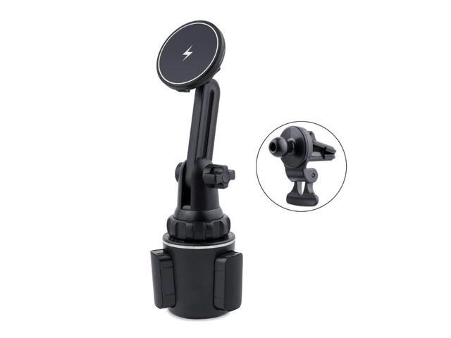 for MagSafe Car Mount Charger,Cup Holder Phone Mount for Car 15WWireless Car Charger for IOS Phone 12/13/14