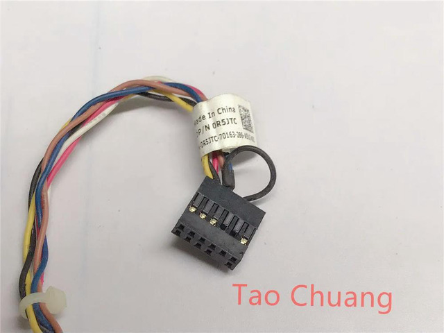 FOR Vostro 270 270s Inspiron 660S LED Power Switch Button Cable R5JTC 0R5JTC
