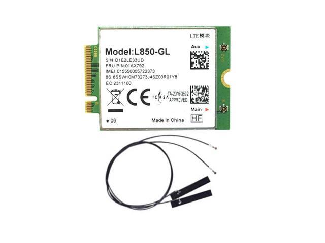 WirelessCard L850-GL 01AX792 4G Card WWAN Module- Support LTE FDD/ LTE TDD/ WCDMA for . X380 X390 L480 T480 T580