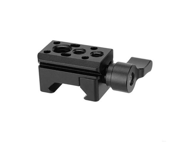 Aluminum Alloy Quick Lock Tube Clamp Standard Mount Adapter for Easy Accessory Integration in Photography Setsup