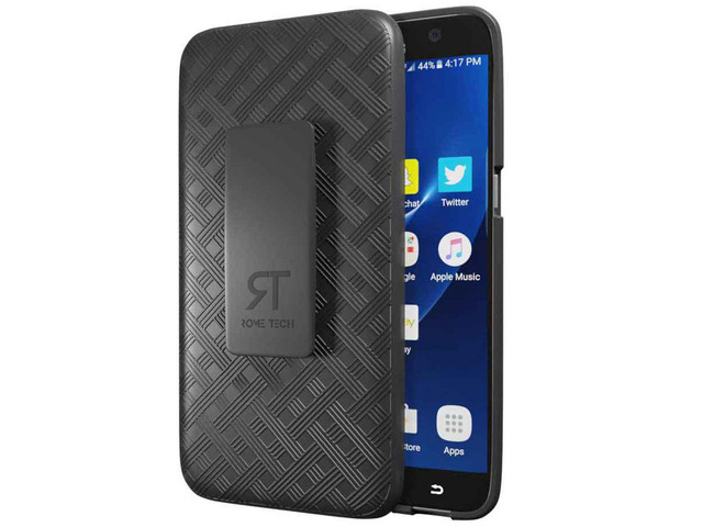 Rome Tech For Samsung Galaxy S7 edge Belt Clip Holster Phone Case (Side Open)