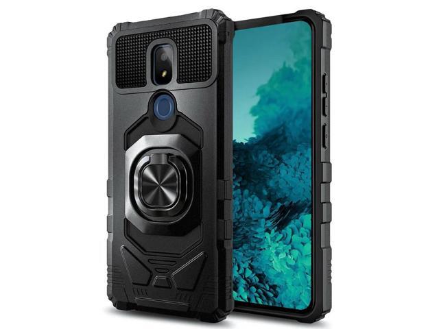 Rome Tech For AT & T Motivate 2 Armor Magnetic Case with Ring & Magnetic Mount