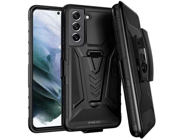 Rome Tech For Samsung Galaxy S22 Plus Dual-Layer Holster Case with Kickstand