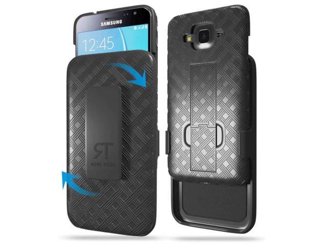 Rome Tech For Samsung Galaxy J3 V (1st 2016) Belt Clip Holster Phone Case