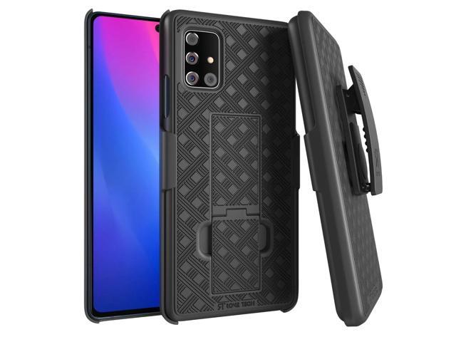 Rome Tech For Samsung Galaxy A71 5G [Not for Verizon] Belt Clip Holster Phone Case
