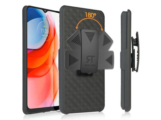 Rome Tech For Motorola Moto G Play (2021) Belt Clip Holster Phone Case