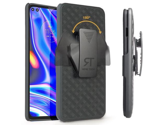 Rome Tech For Motorola Moto One 5G Belt Clip Holster Phone Case