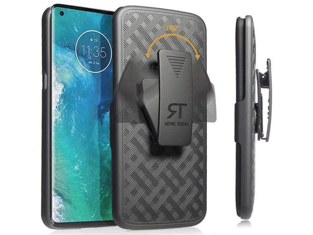 Rome Tech For Motorola Moto Edge Plus 6.7' (2020) Belt Clip Holster Phone Case