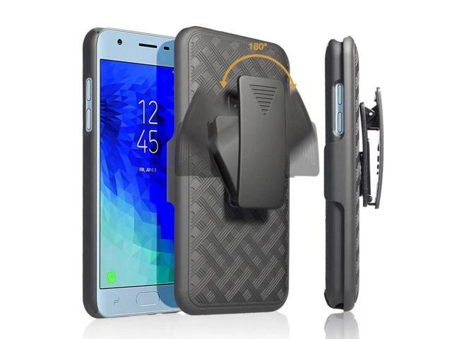 Rome Tech For Samsung Galaxy J3 / J3V (3rd Gen 2018) Belt Clip Holster Phone Case
