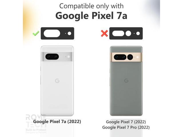 Google Pixel 7A 6.1' (2023) Rome Tech Shell Holster Combo Case - Black