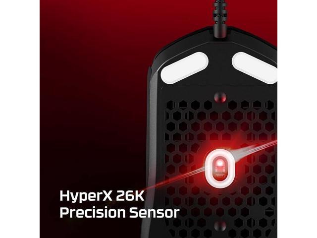 HyperX - Pulsefire Haste 2 Lightweight Wired Optical Gaming Mouse with RGB Lighting - Wired - Black - image 3
