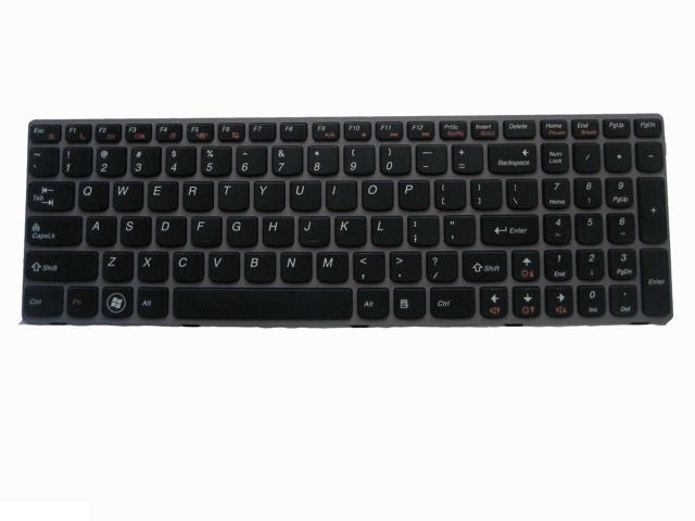New Lenovo Ideapad keyboard English Y570 Y570N Y570A Y570G 25011801 MP-10K53US-686