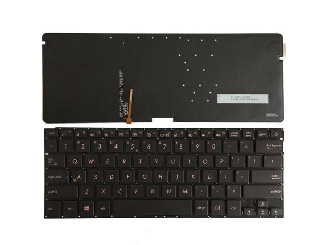 New Asus ZenBook UX410UA UX110UQ UX310UF UX310UQK Keyboard Black Backlit US English