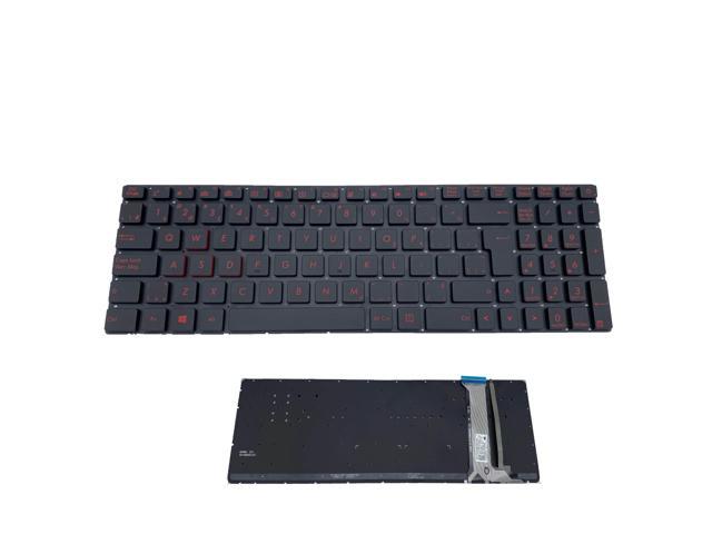New Asus N751 N751J N751JK N751JX Canadian Bilingual Backlit Keyboard NSK-UPQBQ 0KNB0-662CCB00