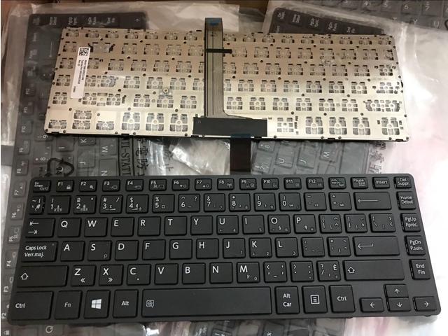 New Toshiba Tecra A40-C Series Canadian Bilingual Keyboard G83C000HA5UB TMB15F93CU-3562