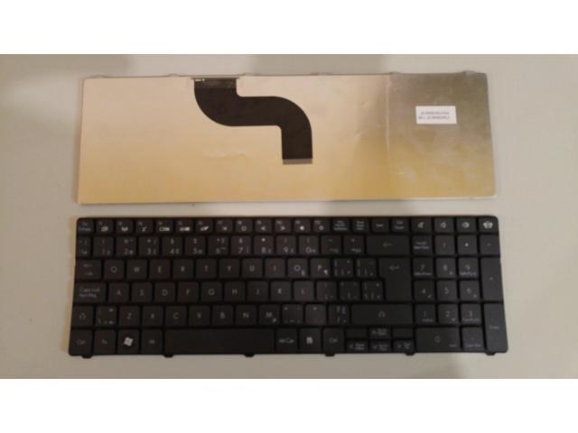 New Keyboard Gateway Packard Bell TM05 TM80 TM81 Canadian Keyboard CA Black