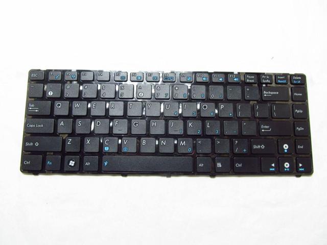 New Asus X42 X43 X43J X43S X44 X44C English Keyboard with black Frame AEKJ1U00120 04GNV62KUS00-2