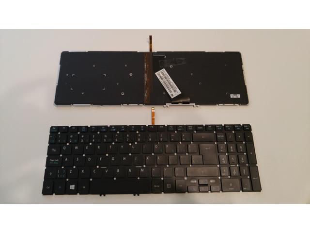 New Acer Aspire Keyboard Backlit Canadian CA NK. L1717.0CA NK. I1717.0CA