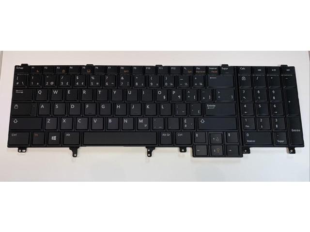 New Dell Latitude E5530 French Canadian Keyboard NSK-DWCUC PK130LH1E24 FFHWT