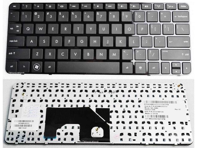 New HP Compaq Mini 210 US English Keyboard 594706-001 588115-001 594711-b31 AENM6U00210