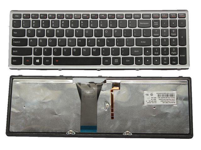 New Lenovo IdeaPad Flex 15 G500S G505S S500 S510 S510P Z510 US Backlit Silver Black Keyboard 25213721 25213681 25213783