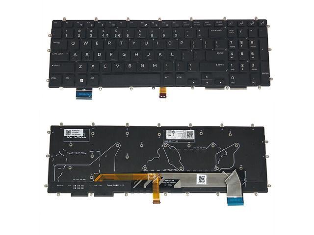 New Dell Alienware M15 R1 M17 R1 Keyboard Black Backlit US English 3D7NN 03D7NN