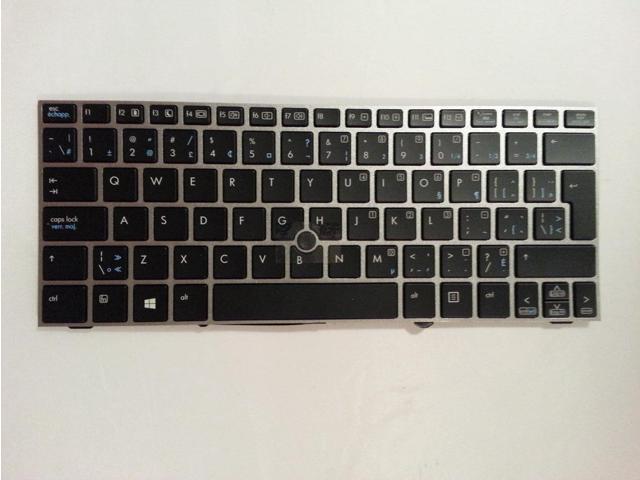 New HP Elitebook 2170P Canadian Bilingual Keyboard Backlit 707877-DB1 705614-DB1 693363-DB1
