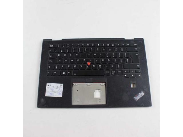 New Lenovo ThinkPad X1 Yoga 2nd 20JD 20JE Palmrest Canadian French Keyboard Backlit 01HY800 01HY880