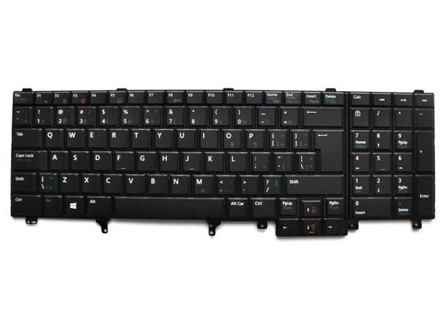 New Dell CA Canadian Bilingual Keyboard 0227R6 227R6 PK130LH1E36 NSK-DWCUC