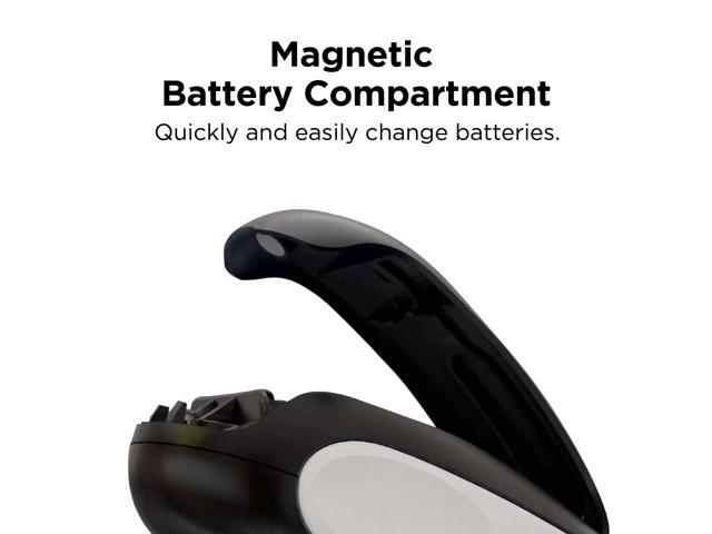 Kitchen Mama One-To-Go Electric Can Opener: Open Cans with One Press- Auto Detect Any Can Shapes, Auto-Stop As Task Completes, No Sharp Edge, Handy...