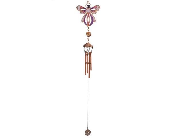 Photos - Other Jewellery FC Design 18' Long Purple Angel Copper and Gem Wind Chime Garden Patio Dec