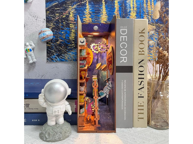 DIY 3D Book Nook Kit Interstellar 247pcs