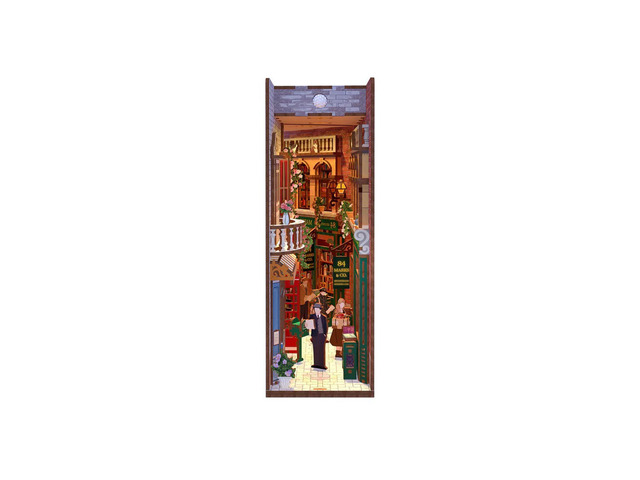 DIY 3D Book Nook Kit: 84 Charing Crodd Road 178pcs