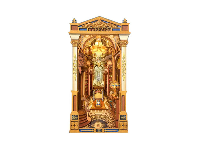 DIY 3D Book Nook Kit: Library of Wonders 258 pieces