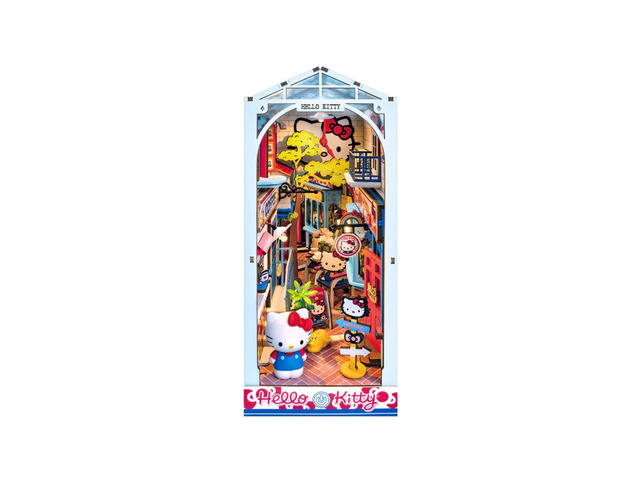 DIY 3D Book Nook Kit - Hello Kitty: Town Square 169pcs