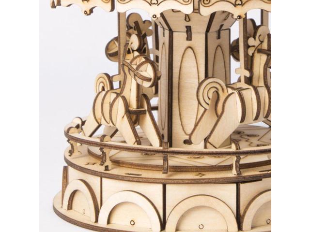 DIY 3D Puzzle - Merry-Go-Round - 174pcs
