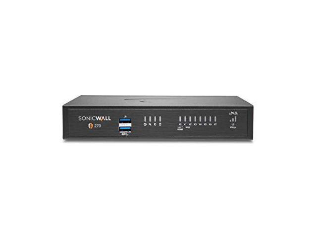 SonicWall TZ270 Firewall (Gen 7) w/ Secure Upgrade Plus (2-Year Advanced Protection Security Suite) 02-SSC-6844