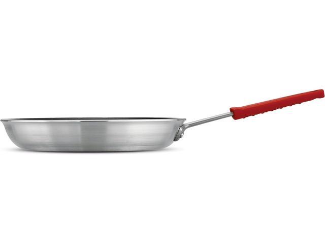 Tramontina Professional 12-Inch Non Stick Large Frying Pan, Heavy-Gauge Aluminum Skillet with Reinforced Nonstick Coating, Red Handle, Dishwasher...