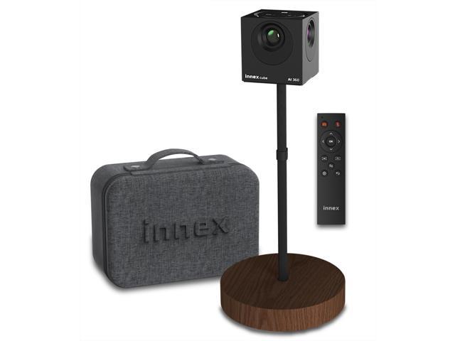 Photos - Webcam Innex Cube 4K AI-Powered Panoramic 360° Video Conference Camera, Smart Web