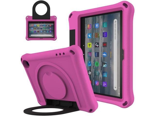 Amazon Fire 7 2022 Case for Kids Fire 7 EVA Shockproof case with Handle Stand Holder Kid-Proof Heavy Duty Kids Case for Fire 7 2022 Kids Tablet...