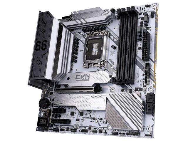 Colorful CVN B660M GAMING FROZEN V20 mATX Motherboard LGA 1700 12th Gen Intel 128GB M.2 PCIe 5.0 support memory overclocking