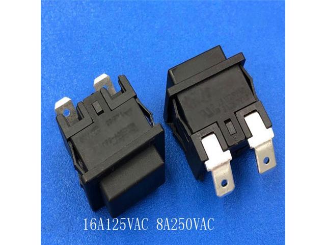 1PC KAN-L6 Pushbutton Switch Self-locking 2-foot Bent Button Power Switch Vacuum Cleaner Household Appliances Repair Part photo