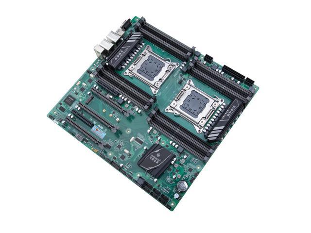 HUANANZHI X79 16D X79 Motherboard Intel Dual CPU LGA 2011 REG ECC DDR3 1333 1600 1866MHz SATA3 USB3.0 E-ATX witht VGA
