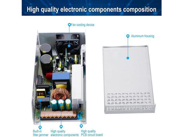 DC 12V 83.3A 1000W Switching Power Supply SMPS AC 110V / 220V-DC 12V Transformer Adapter, for Advertising Signs, CCTV Camera Security...