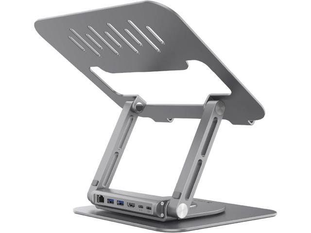 ADAM elements USB-C Stand Pro/Laptop Docking Station Hub Stand Pro 6in1 Multiport Stand Hub for M2/M1 Mac, iPad & Laptop Series