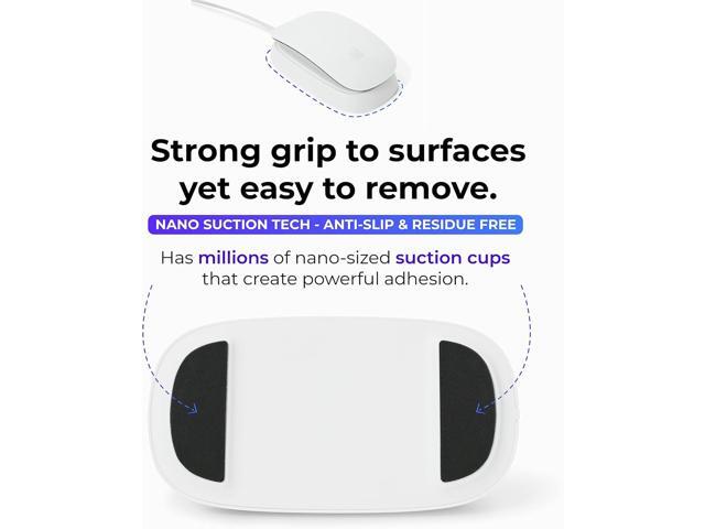 Charging Station Compatible with Apple Magic Mouse 2 - White - Perfect Accessories Usable As Charging Dock, Stand & Charger Includes 5ft (1.5m)...