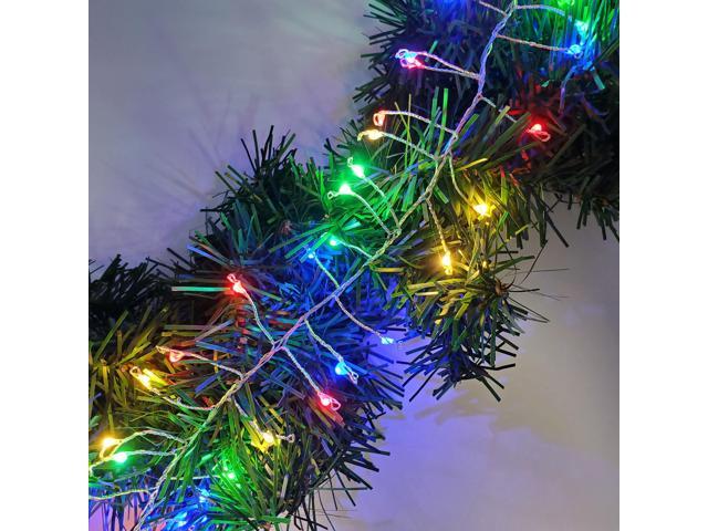 Battery Operated LED Firecracker Fairy String Lights, Multicolor - Set of 3