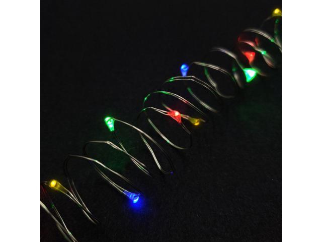 Battery Operated LED Fairy String Lights, Multicolor - Set of 2