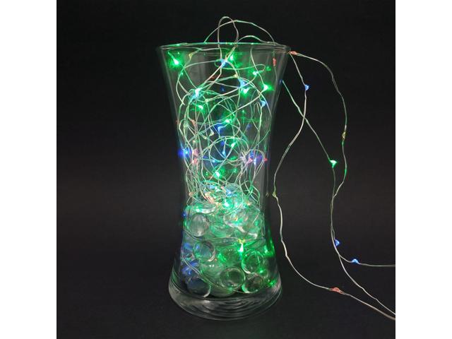 Battery Operated LED Fairy String Lights, Multicolor - Set of 2