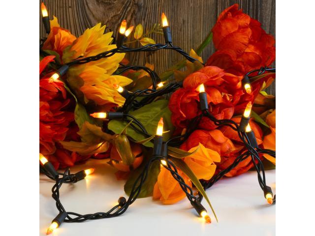 Electric Candy Corn Mini String Lights